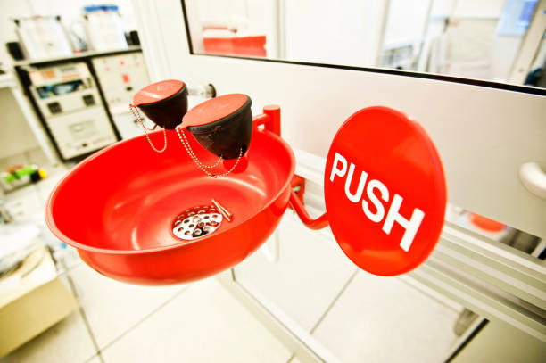 portable eyewash station